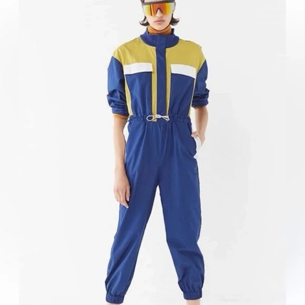 Urban Outfitters Ari Colorblock Jumpsuit